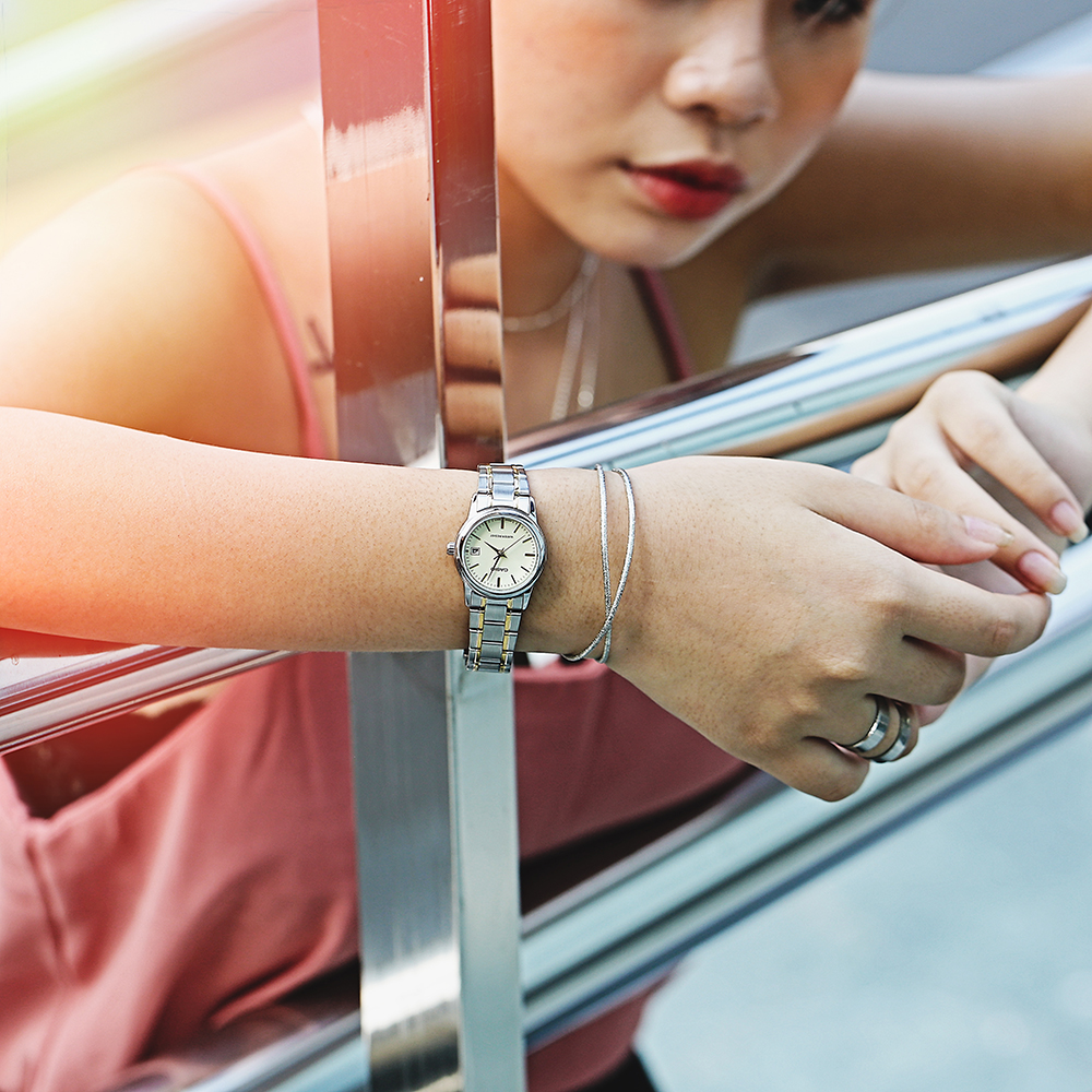 Đồng hồ CASIO 25 mm Nữ LTP-V002SG-9AUDF