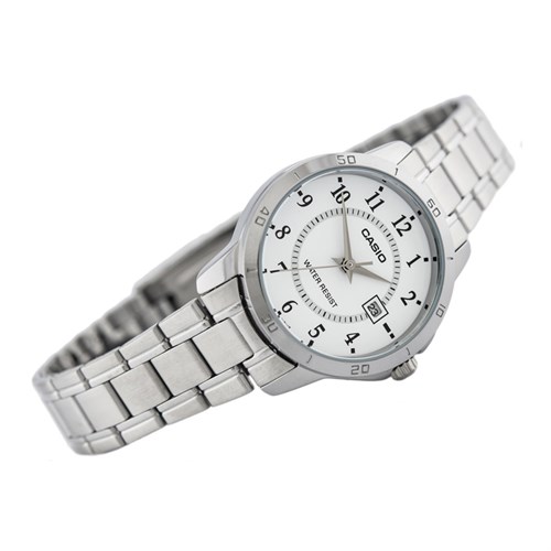 Đồng hồ CASIO 30 mm Nữ LTP-V004D-7BUDF Màu Bạc