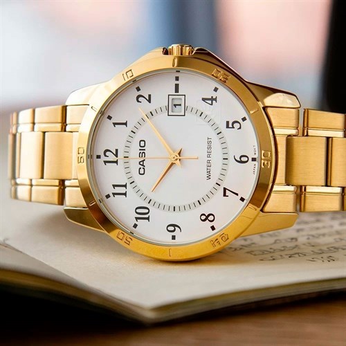 Đồng hồ Casio 30.2 mm Nữ LTP-V004G-7BUDF Màu Vàng