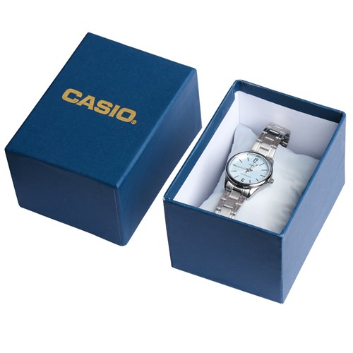 Đồng hồ CASIO 28.2 mm Nữ LTP-V005D-2BUDF Màu Bạc