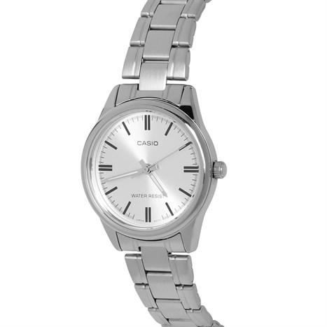 Đồng hồ CASIO 28.2 mm Nữ LTP-V005D-7AUDF Màu Bạc