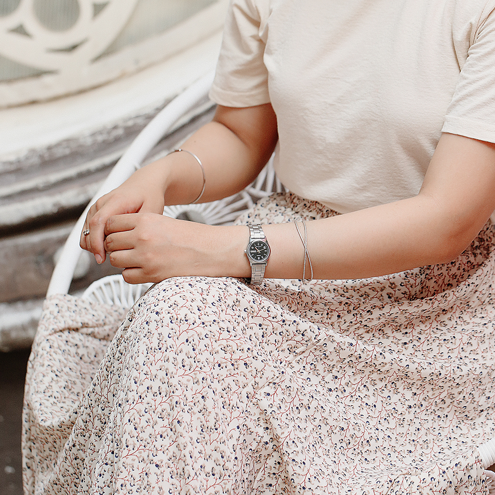 Đồng hồ CASIO 24.9 mm Nữ LTP-V006D-1BUDF