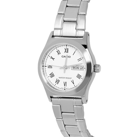 Đồng hồ CASIO 24.9 mm Nữ LTP-V006D-2BUDF Màu Bạc
