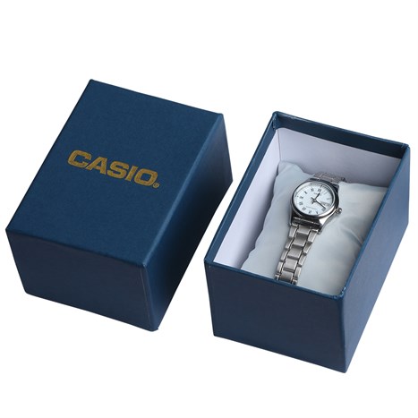 Đồng hồ CASIO 24.9 mm Nữ LTP-V006D-2BUDF Màu Bạc