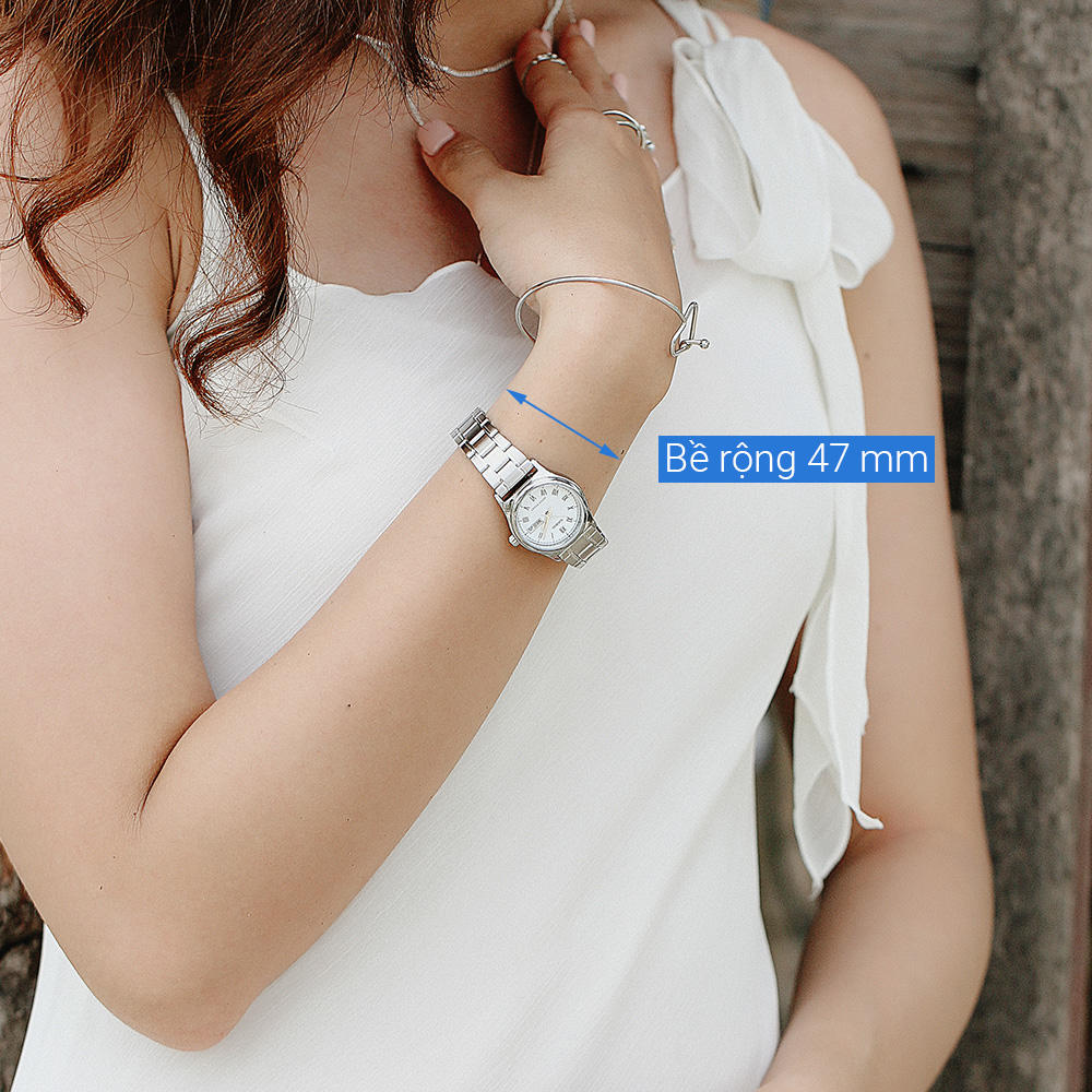 Đồng hồ CASIO 24.9 mm Nữ LTP-V006D-2BUDF