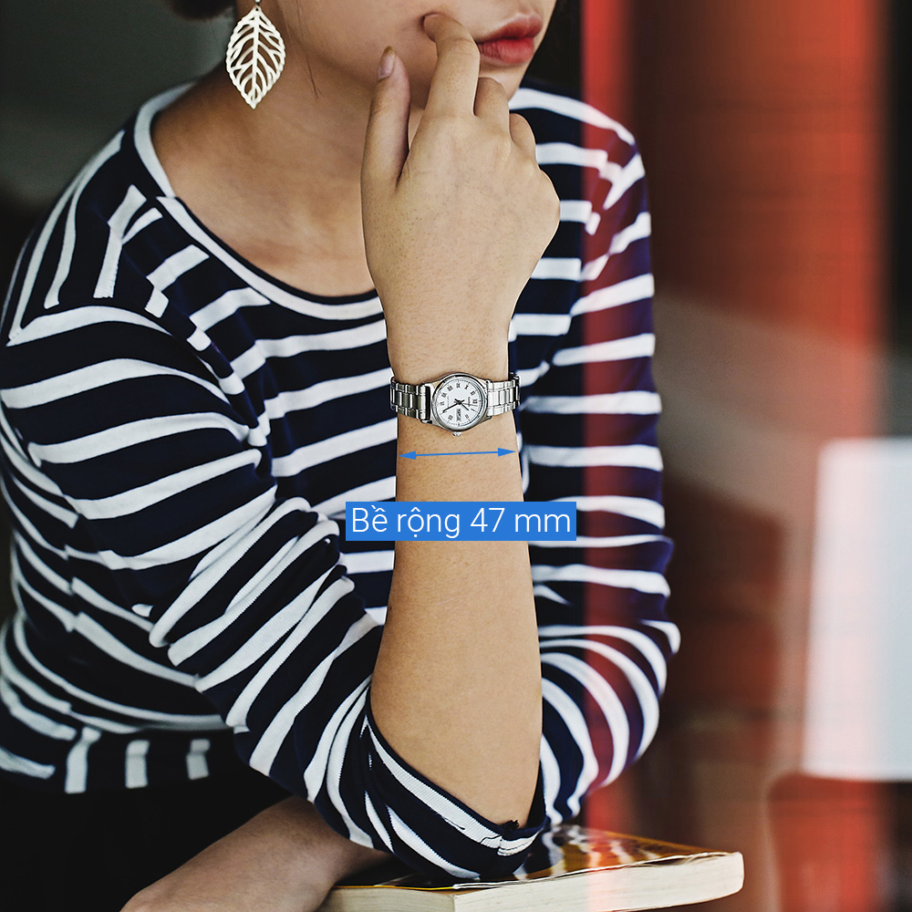 Đồng hồ CASIO 24.9 mm Nữ LTP-V006D-7BUDF