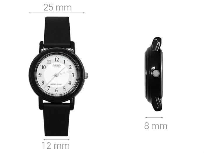 Đồng hồ CASIO 25 mm Nữ LQ-139AMV-7B3LDF Màu Đen