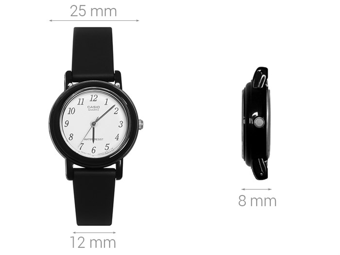 Đồng hồ CASIO 25 mm Nữ LQ-139BMV-1BLDF Màu Đen