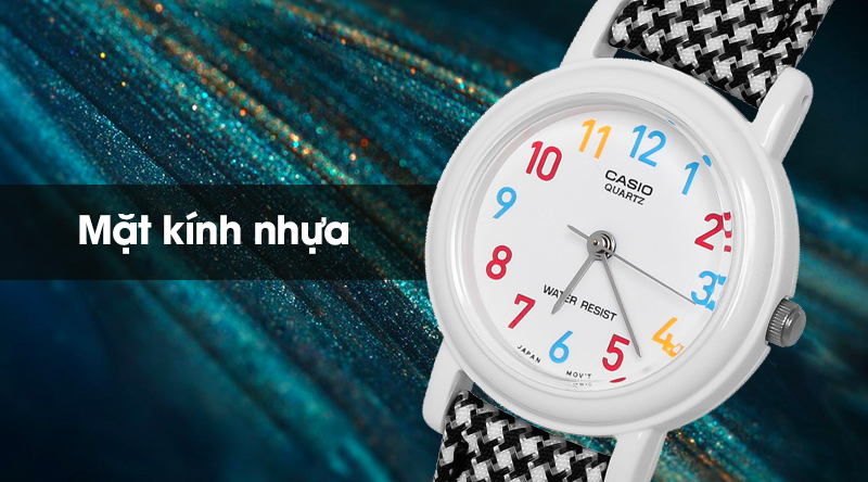 Đồng hồ nữ Casio LQ-139LB-1BDF có kính nhựa trong suốt Đồng hồ nữ Casio LQ-139LB-1BDF có kính nhựa trong suốt