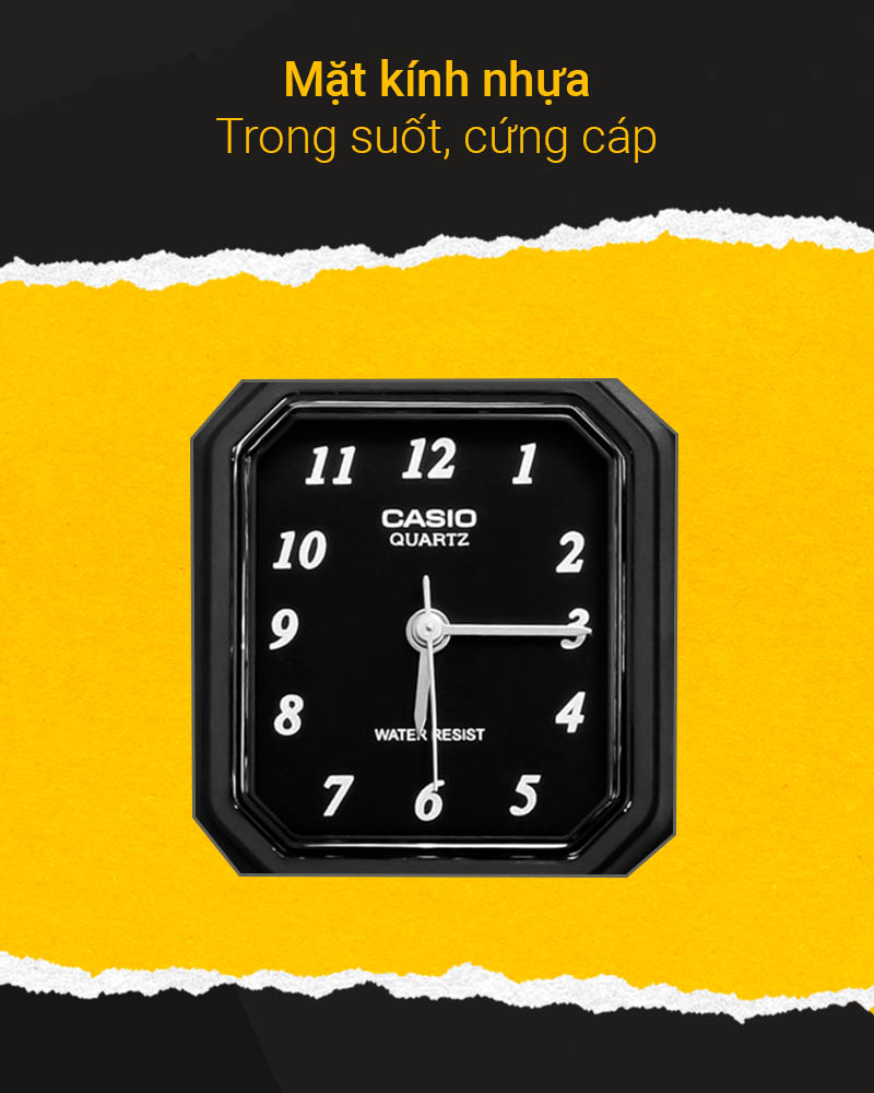 Đồng hồ Nữ Casio LQ-142-1BDF có mặt kính trong suốt