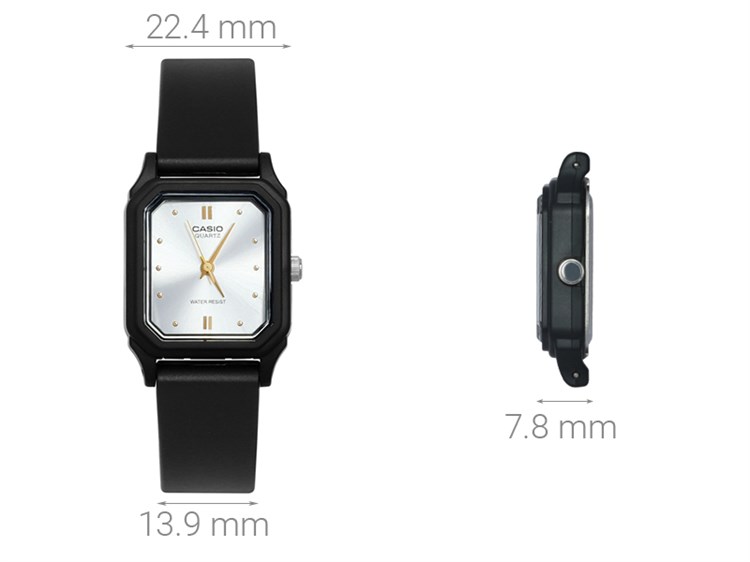 Đồng hồ CASIO 22.4 mm Nữ LQ-142E-7ADF Màu Đen