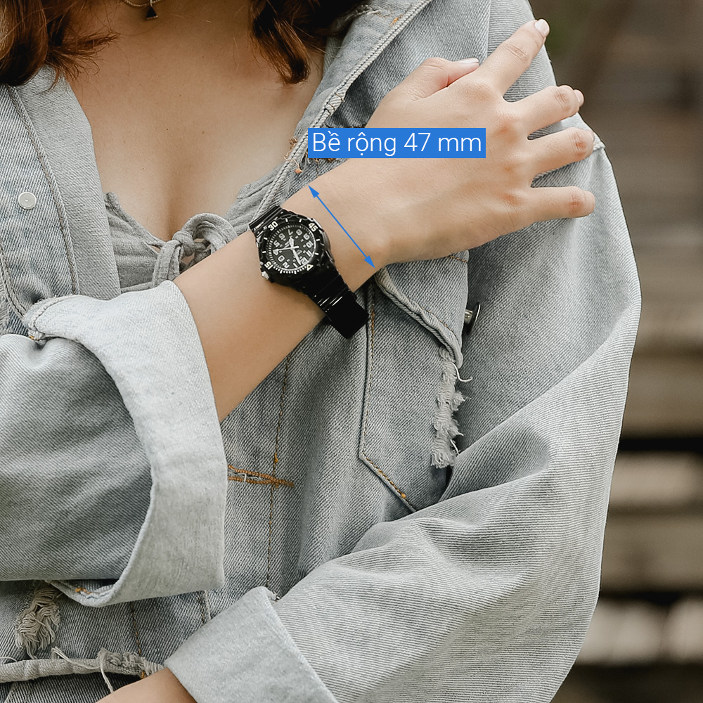 Đồng hồ CASIO 32.6 mm Nữ LRW-200H-1BVDF