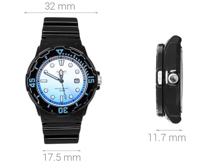 Đồng hồ CASIO 32 mm Nữ LRW-200H-2EVDR Màu Đen