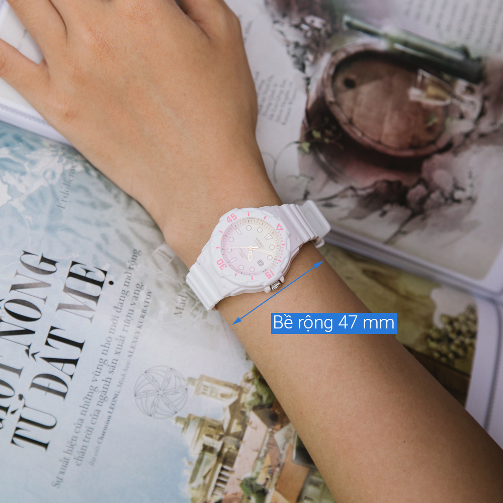 Đồng hồ CASIO 32.3 mm Nữ LRW-200H-4E2VDR