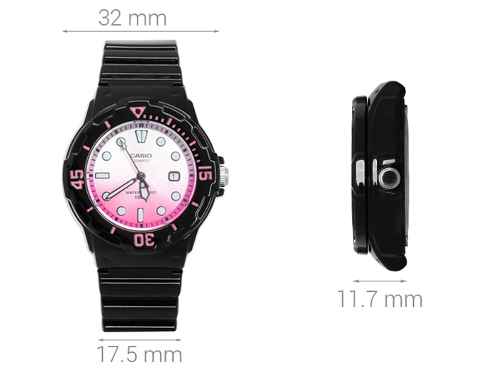 Đồng hồ CASIO 32 mm Nữ LRW-200H-4EVDR Màu Đen