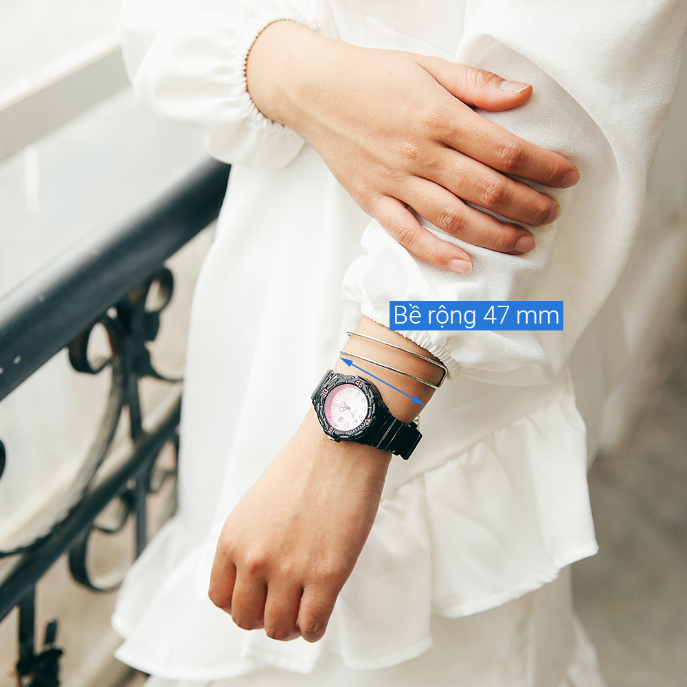 Đồng hồ CASIO 32 mm Nữ LRW-200H-4EVDR