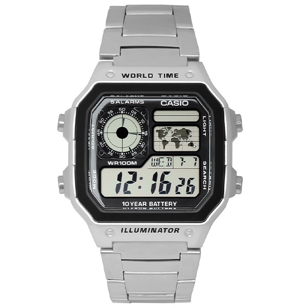 Đồng Hồ Casio 45 X 42.1 Mm Nam Ae - 1200Whd - 1Avdf