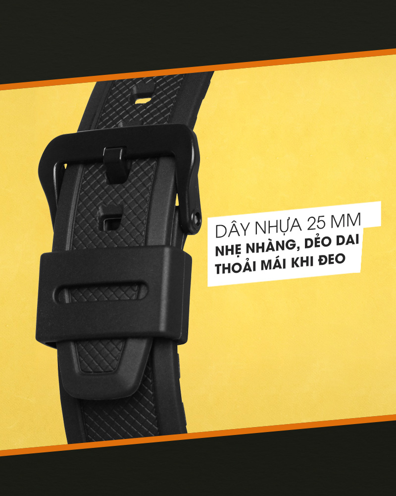 Đồng hồ Nam Casio AE-1000W-1AVSDF sở hữu dây đeo bền bỉ, chống thấm mồ hôi Đồng hồ Nam Casio AE-1000W-1AVSDF sở hữu dây đeo bền bỉ, chống thấm mồ hôi