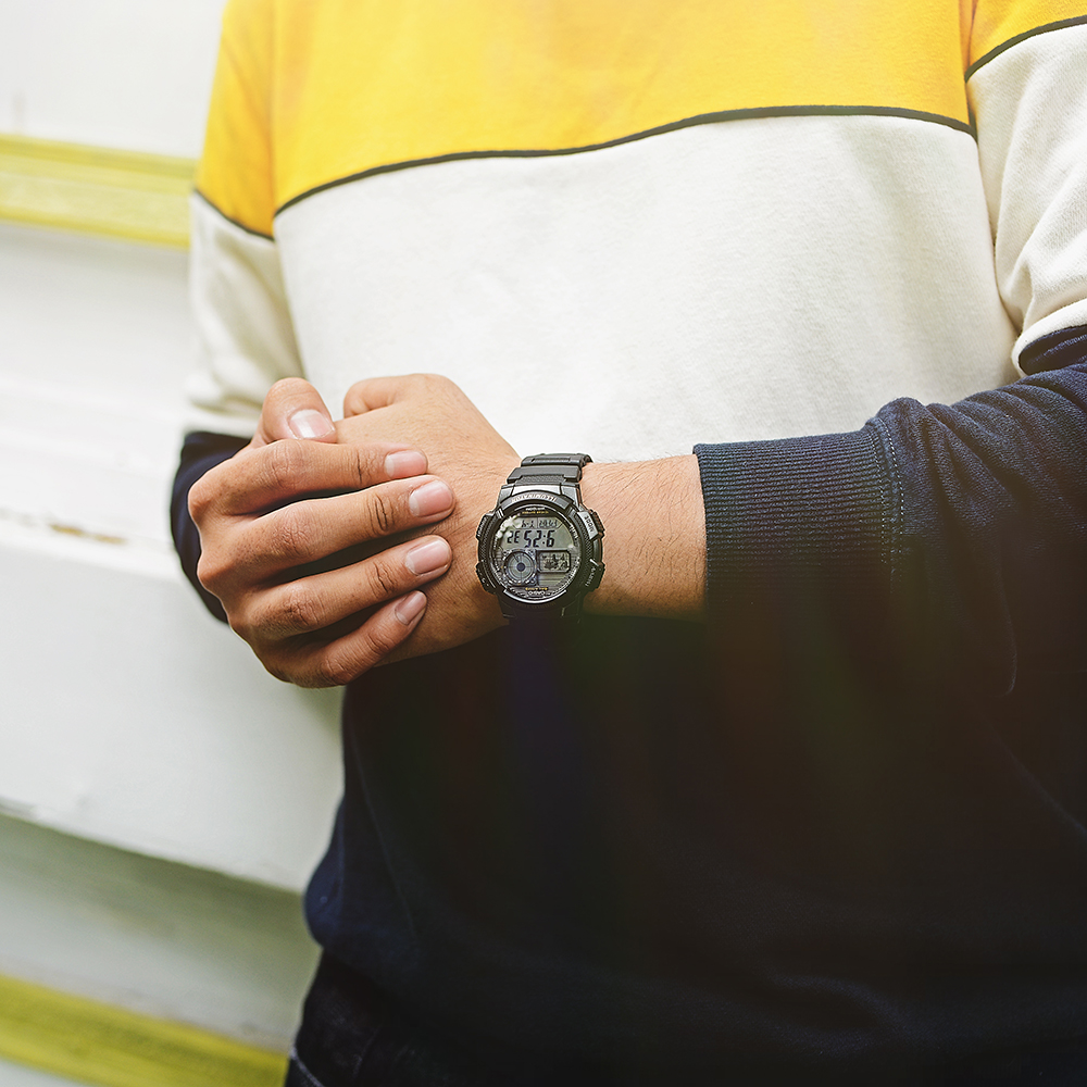 Đồng hồ CASIO 43.5 mm Nam AE-1000W-1AVSDF