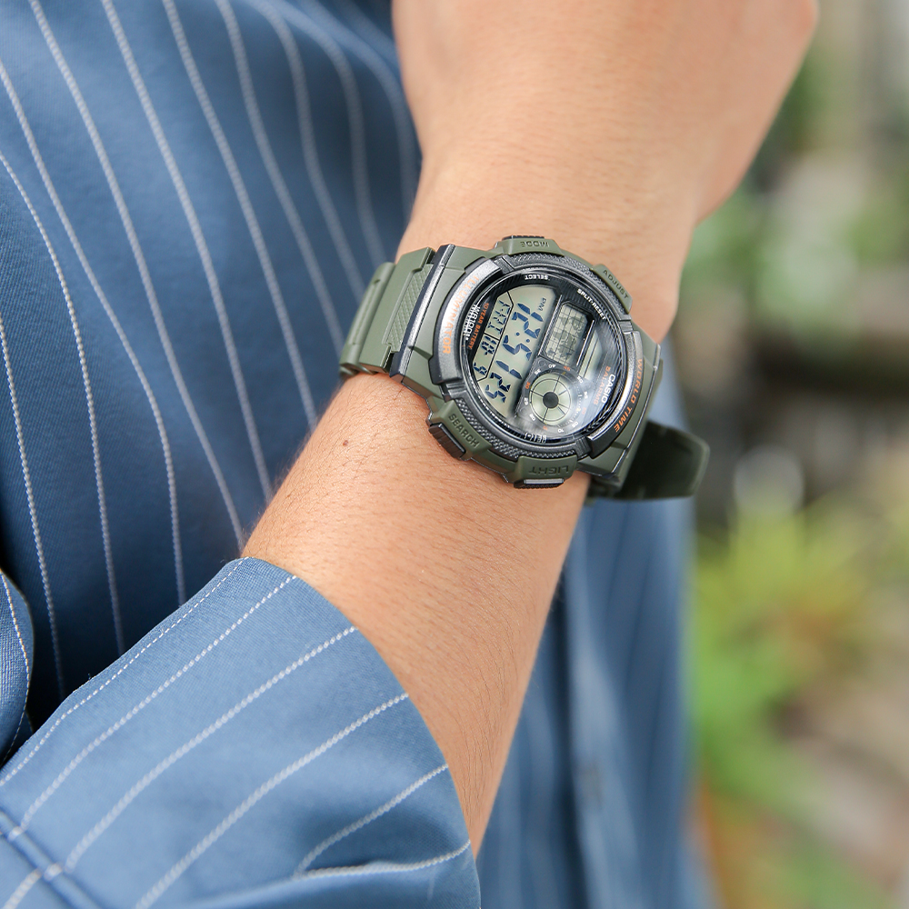 Đồng hồ CASIO 43 mm Nam AE-1000W-2AVDF