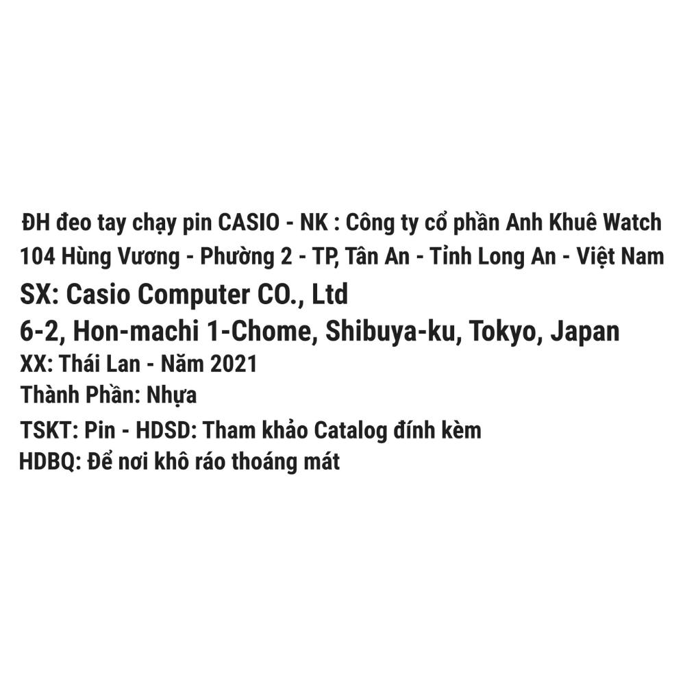 Đồng hồ Nam Casio AE-1000W-2AVDF