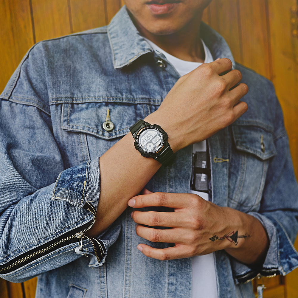 Đồng hồ CASIO 43.5 mm Nam AE-1000W-3AVDF