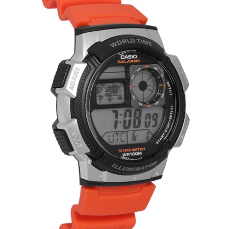 Đồng hồ CASIO 43.5 mm Nam AE-1000W-4BVDF Màu Cam