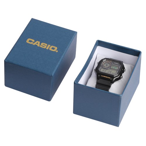 Đồng hồ CASIO 44.6 mm Nam AE-1200WH-1BVDF Màu Đen