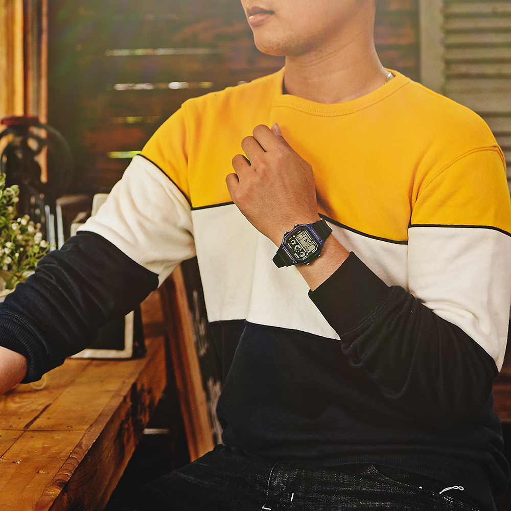 Đồng hồ CASIO 39.6 mm Nam AE-1300WH-2AVDF