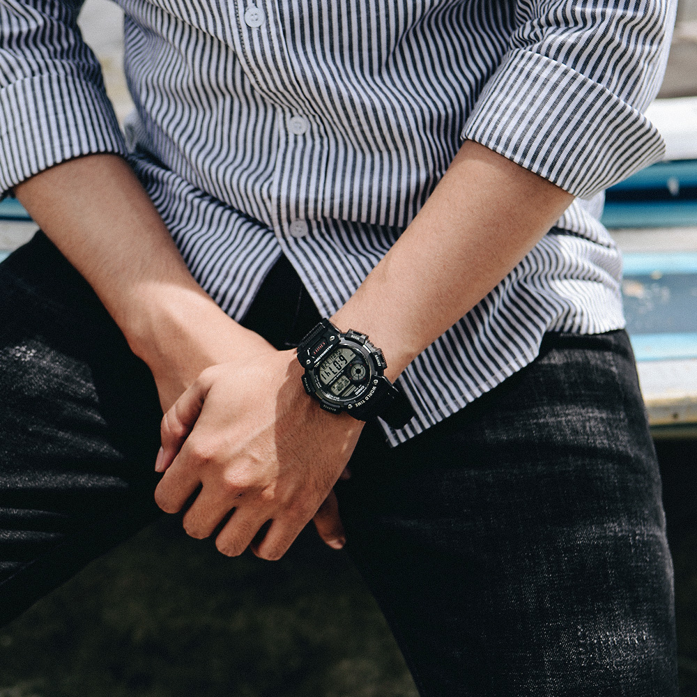 Đồng hồ CASIO 45.4 mm Nam AE-1400WH-1AVDF