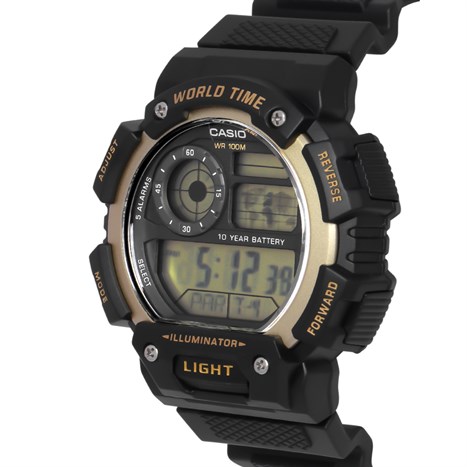 Đồng hồ CASIO 45.4 mm Nam AE-1400WH-9AVDF Màu Đen