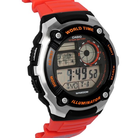 Đồng hồ CASIO 47.5 mm Nam AE-2100W-4AVDF Màu Đỏ