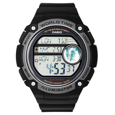 Đồng hồ Nam Casio AE-3000W-1AVDF Màu Đen