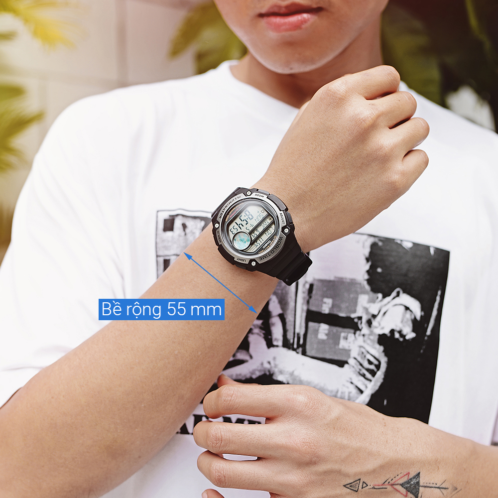 Đồng hồ Nam Casio AE-3000W-1AVDF