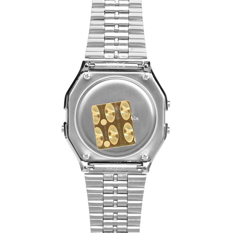 Đồng hồ CASIO 33 mm Unisex A159W-N1DF Màu Bạc