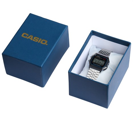 Đồng hồ CASIO 33 mm Unisex A159W-N1DF Màu Bạc
