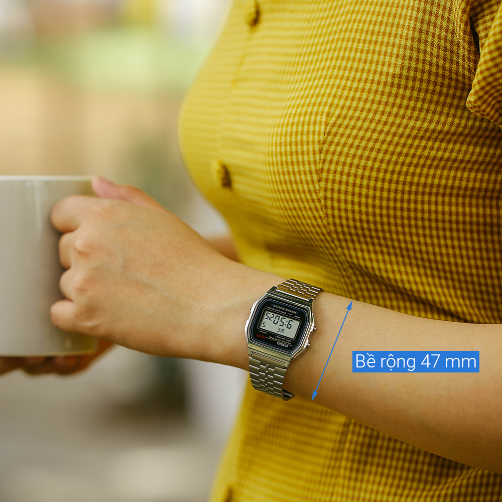 Đồng hồ CASIO 33 mm Unisex A159W-N1DF