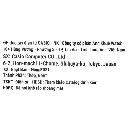 Đồng hồ CASIO 33 mm Unisex A159WA-N1DF Màu Bạc