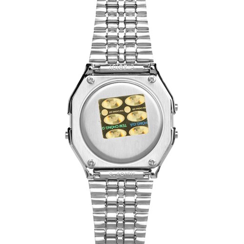 Đồng hồ CASIO 33 mm Unisex A159WA-N1DF Màu Bạc