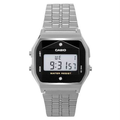 Đồng hồ Unisex Casio A159WAD-1DF Màu Bạc