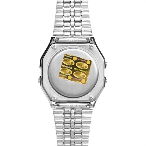 Đồng hồ Unisex Casio A159WAD-1DF Màu Bạc