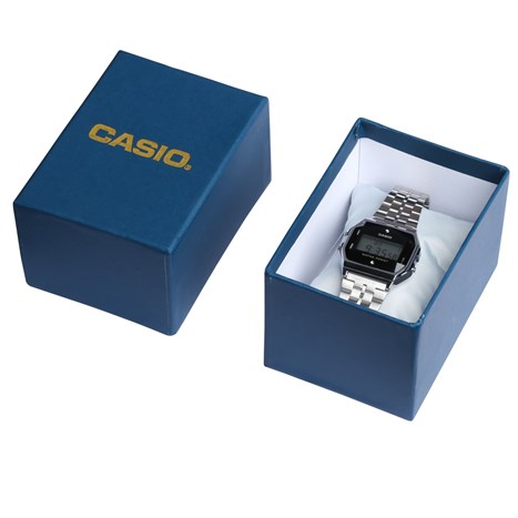 Đồng hồ Unisex Casio A159WAD-1DF Màu Bạc