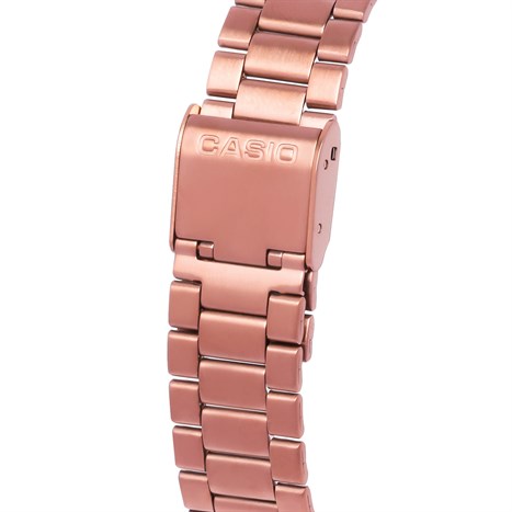 Đồng hồ Unisex Casio A168WECM-5DF Màu Vàng Hồng