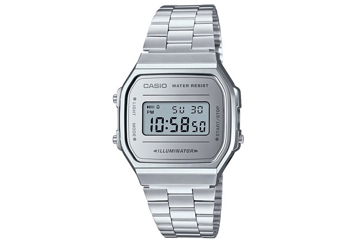 Đồng hồ Nam/Nữ Casio A168WEM-7DF Màu Bạc