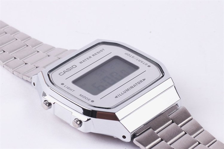 Đồng hồ Nam/Nữ Casio A168WEM-7DF Màu Bạc