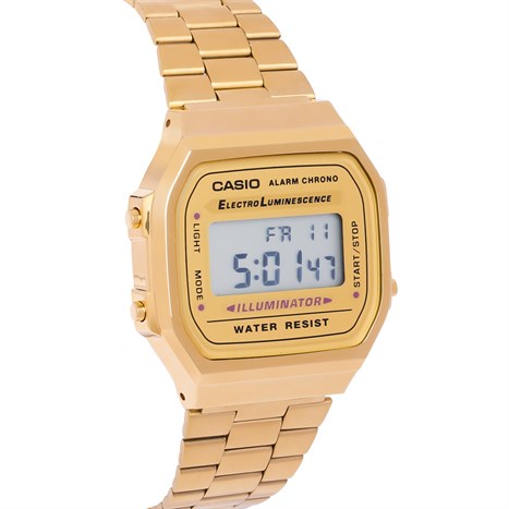 Đồng hồ CASIO 35 mm Unisex A168WG-9WDF Màu Vàng