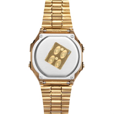 Đồng hồ CASIO 35 mm Unisex A168WG-9WDF Màu Vàng