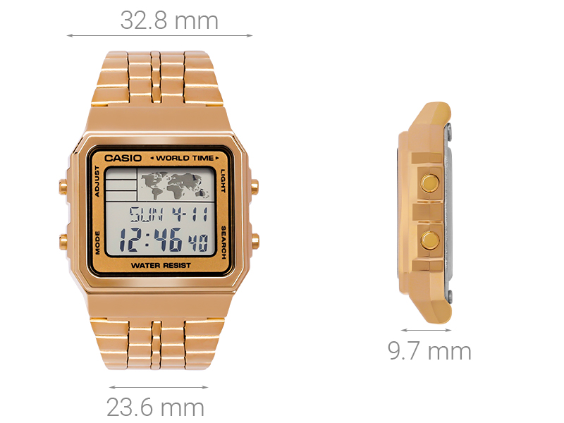 Đồng hồ Unisex Casio A500WGA-9DF