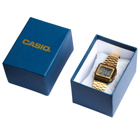 Đồng hồ CASIO 32.8 mm Unisex A500WGA-9DF Màu Vàng