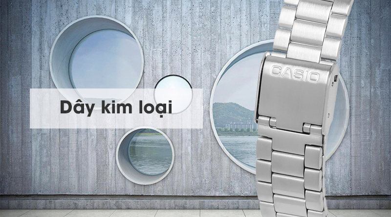 Đồng hồ Unisex Casio B640WD-1AVDF có dây kim loại Đồng hồ Unisex Casio B640WD-1AVDF dây kim loại